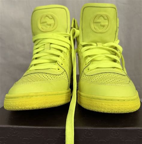 gucci neon sneakers|exclusive Gucci sneakers.